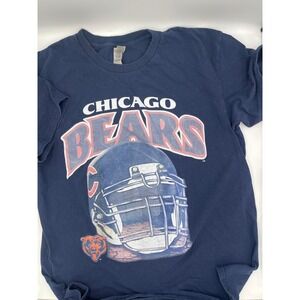 Chicago Bears Football Helmet Graphic T Shirt Men's Size L NFL